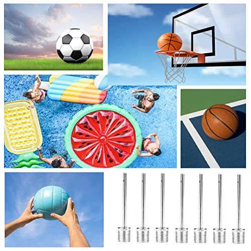 Stainless Steel Ball Pump Inflation Needles - 22 Pack for Sports Balls