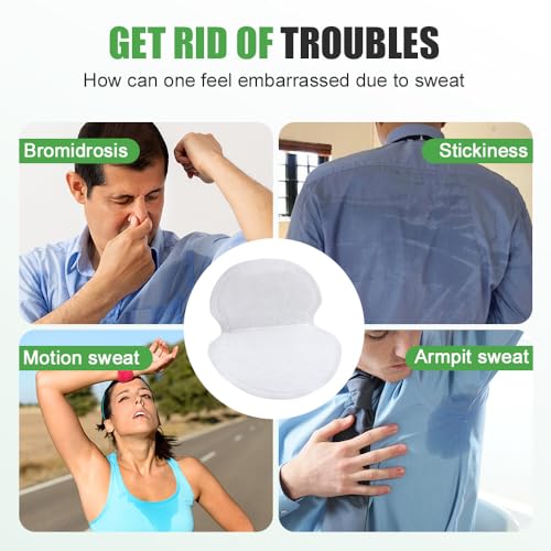 Disposable Underarm Sweat Pads - Premium Armpit Shields (10PCS)