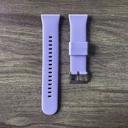 8-Pack Silicone Watch Bands for Mingdaln G28 G20 Smart Watches, Adjustable Replacement Straps