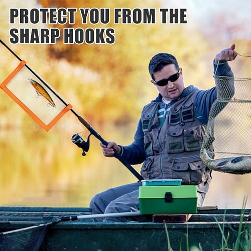 Fishing Lure Wraps - Durable PVC Hook Covers for Bait & Tackle Storage