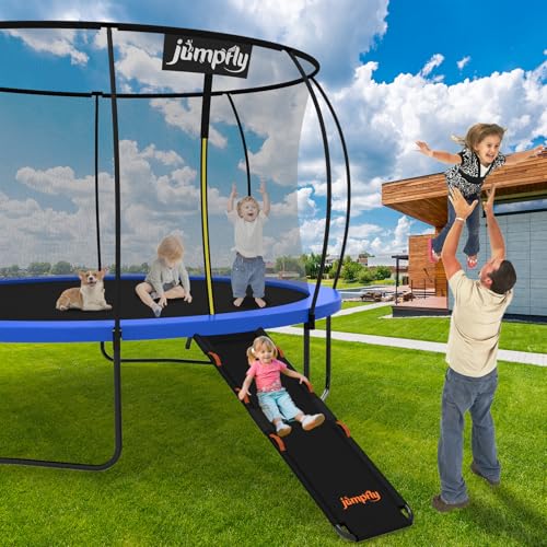 Universal Trampoline Slide Ladder with Handles - Orange