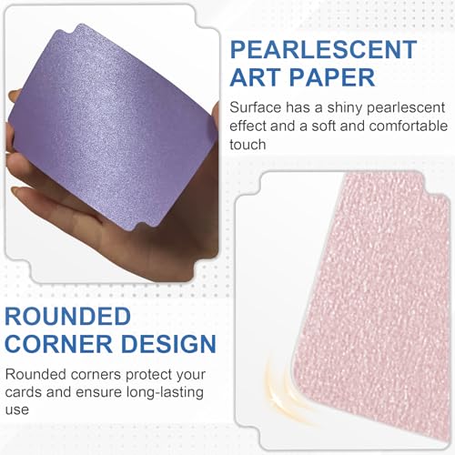 Trading Card Dividers - 100 Multicolor Organizers for Card Storage