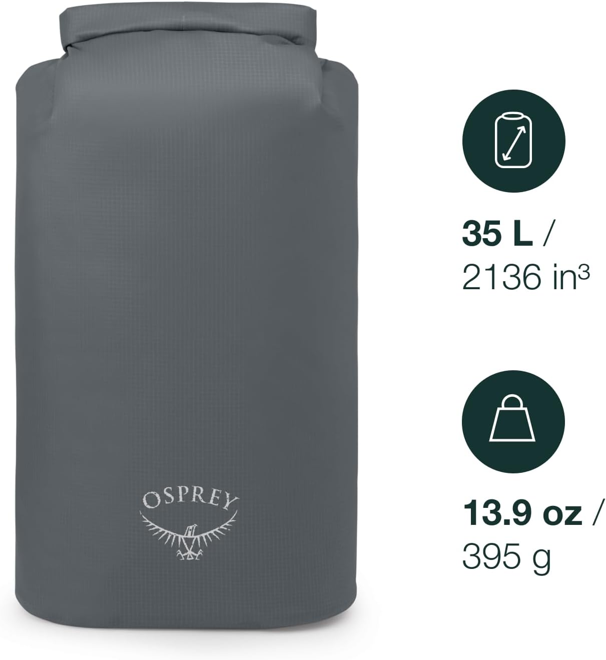 Osprey Wildwater Waterproof Dry Bag - Durable, Lightweight, Perfect for Outdoor Adventures
