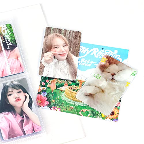 Kpop Photocard Sleeves - Ultra Clear, Unsealable - 100 Packs