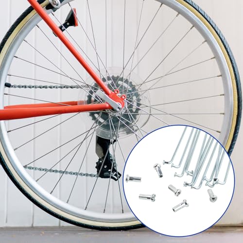 12PCS Stainless Steel Bicycle Spokes - 26cm Universal Fit