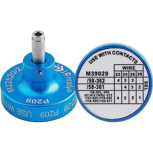 JRready P209 M22520/2-09 Crimper Positioner Head for AS22520/2-01 Crimping Pliers NEW-AS2 ACT-AS2 for M39029/58-360,M39029/58-361,M39029/58-362