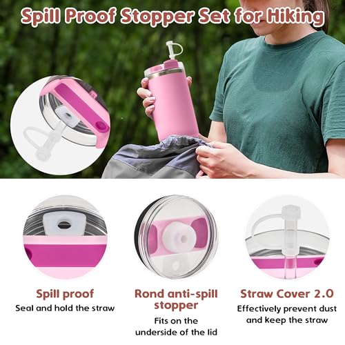 Stanley Cup Accessories Set - Cherry Blossom | Straw Covers, Boot, Stoppers