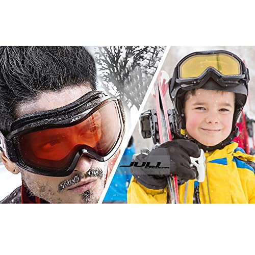 Ski Goggles with Silver Lens - VLT 12% for Men & Women