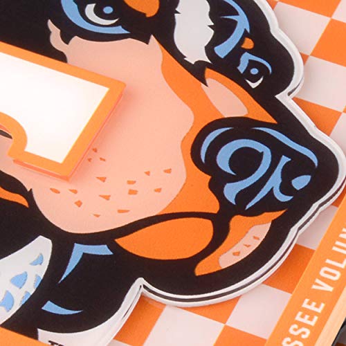 3D Logo Coasters - Tennessee Volunteers Team Colors