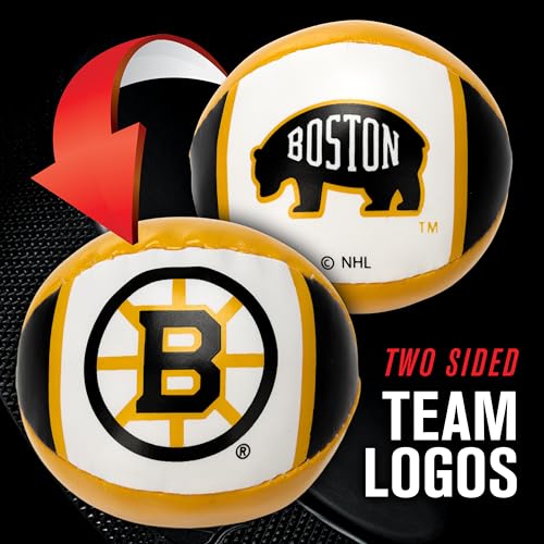 Boston Bruins Mini Soft Hockey Stick Set - Foam Stick & Ball