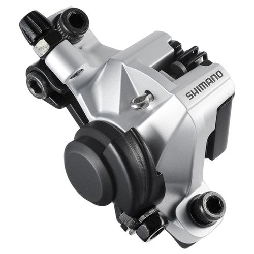 Shimano Disc Brake Caliper BR/M 375; Front or Rear Mechanical without Lens – Silver