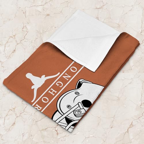Texas Longhorns Rally Towel - 15 x 18 Inch Lightweight Fan Gear