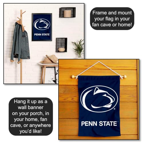 Penn State Nittany Lions Garden Flag - 13x18 Inch Double-Sided