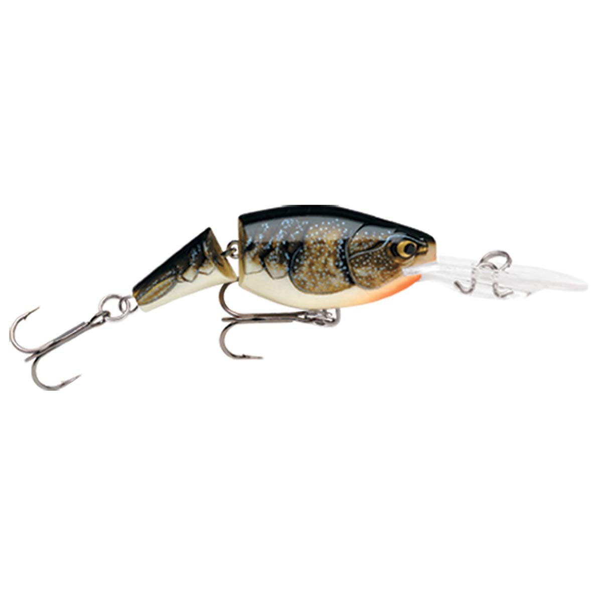 Rapala Jointed Shad Rap 04 Fishing Lure (Fire Crawdad)