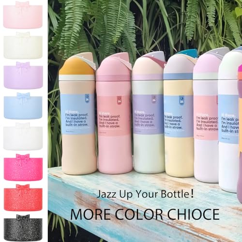 Silicone Boot for Owala 32oz Water Bottles - Beige