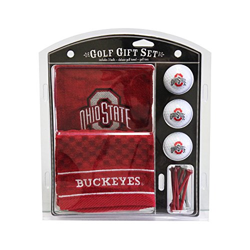 Ohio State Buckeyes Golf Gift Set - Towel, 3 Balls & 14 Tees