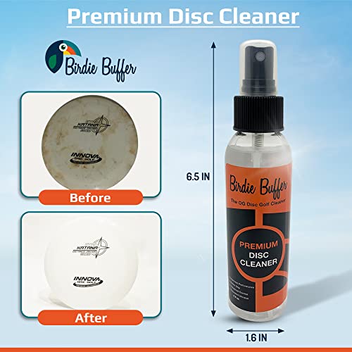 Birdie Buffer Disc Golf Cleaner - Rejuvenate Discs for Better Grip & Performance
