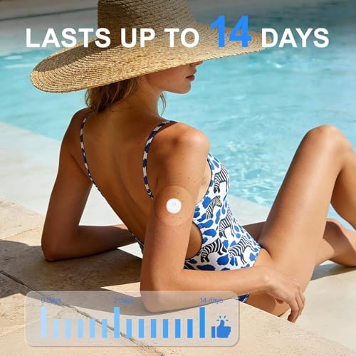 Freestyle Libre 3 Sensor Covers - 40 Pack, Waterproof & Hypoallergenic