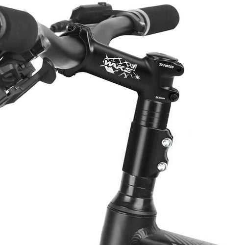 CYSKY 31.8 Stem 60mm 17 Degree Short MTB Stem Mountain Bike Stem Riser Handlebar Extender for MTB Road BMX City Bike Bicycle (17 Degree 31.8 x 60mm)