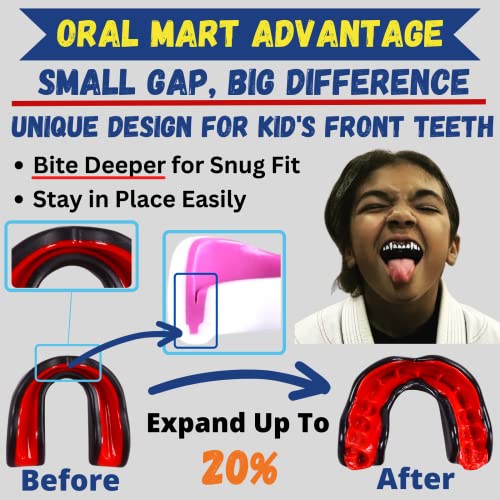Youth Sports Mouth Guard for Kids - USA Flag & Custom Designs