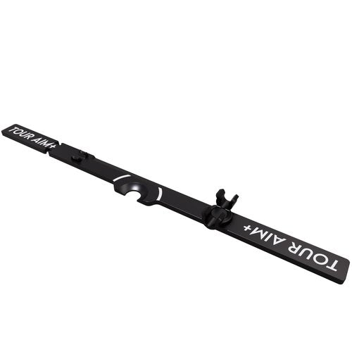 Tour Aim + Alignment Stick Adapter — Perfect Your Aim, Alignment, Face Angle, and Ball Position. Use Real Golf Tees of Mats.