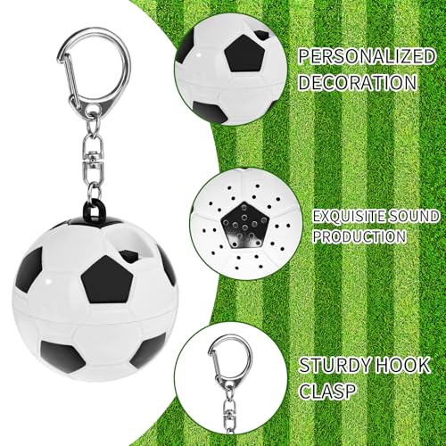 Musical Soccer Keychain with Cheering Sound - World Cup Fan Accessory