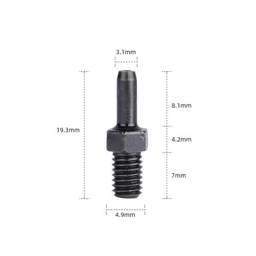 Yundxi 12pcs Bicycles Chain Breaker Replacement Pins, Handle Spare Pins for Bike Chain Breaker Tool Cycle Chain Remove (Black)