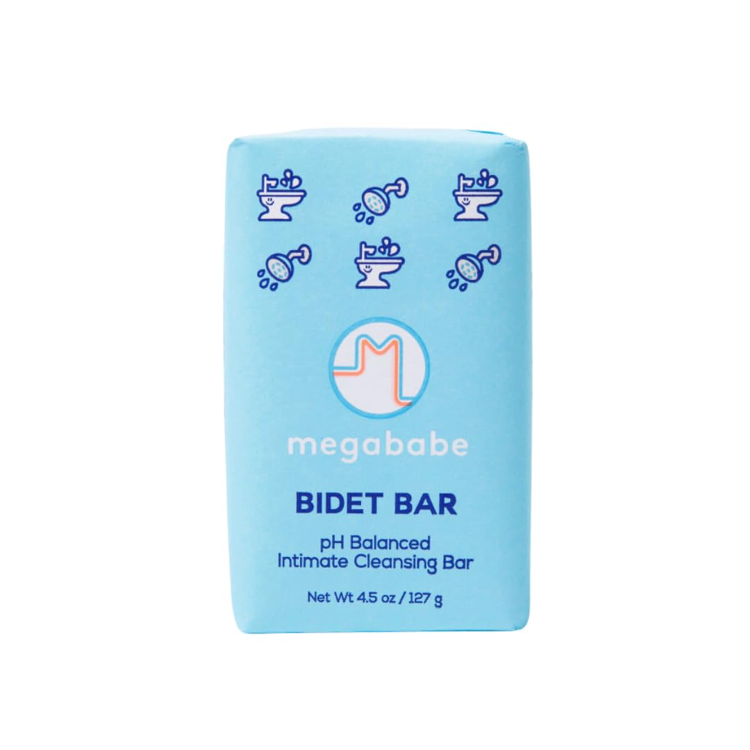 Megababe Bidet Bar - pH Balanced Cleansing Bar for Intimate Care | 4.5 oz