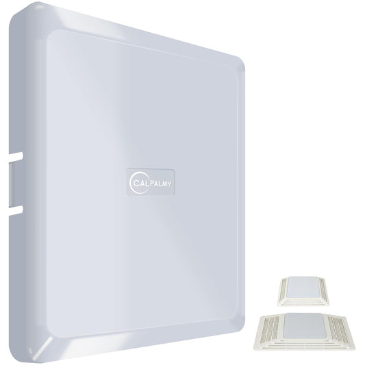 CALPALMY Exact Replacement Bathroom Vent Fan Light Lens Cover, Compatible with Broan S97013662, S97014094, Fits Bathroom Fan Lens Models 655, 659, 695, 678, 679, 680, HD50L, HD80L (1-Pack)