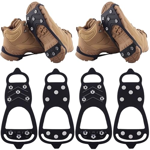 Ice Cleats for Shoes & Boots - XL (Women 11.5-14 / Men 10-13.5)