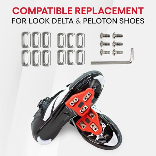 Delta Cleat Replacement Bolts & Washers Kit for Cycling Shoes