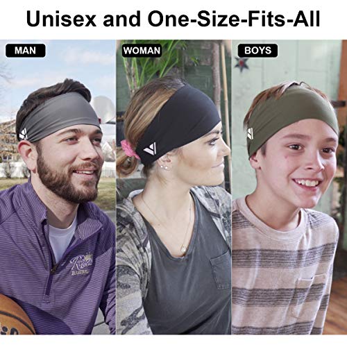 Vgogfly Running Headbands for Men Sweatbands Sports Sweat Bands Mens