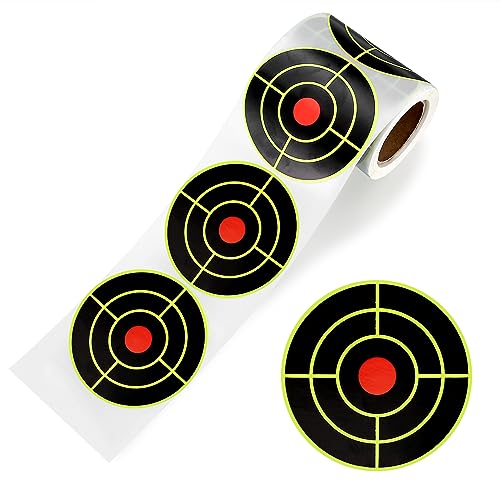Self-Adhesive Shooting Splatter Targets - 200 Pcs, Green