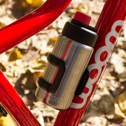 woom Glug Kids Bike Water Bottle 17oz Stainless Steel Side-Load