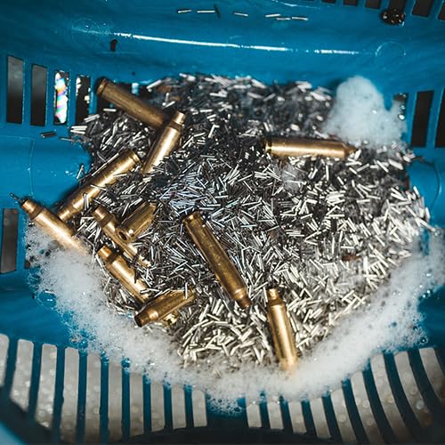 Frankford Arsenal 2 lb Stainless Steel Tumbling Media Pins for Cleaning and Reloading, silver
