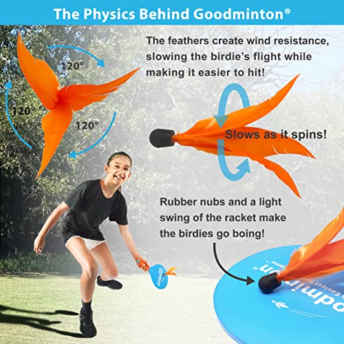 Goodminton Paddle Game Set - Indoor & Outdoor Fun for All Ages