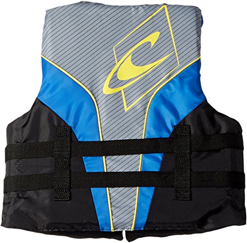 Youth SuperLite USCG Approved Life Vest - Pacific/Smoke/Black:Yellow
