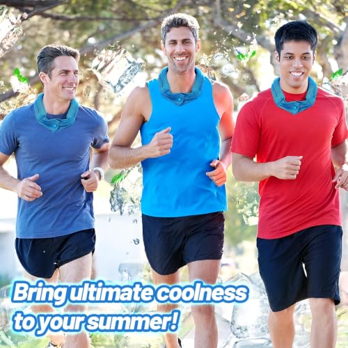 Breathable Cooling Neck Wraps Set – 3 Pack Summer Ice Polymer Towels