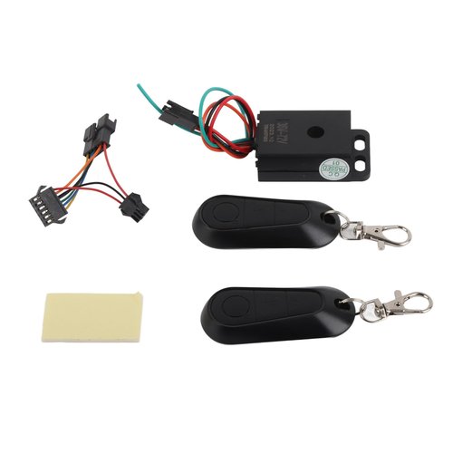 Electric Scooter Anti Theft Device, One Touch Start Universal Multifunction Electric Scooter Alarm System for Electric Scooter