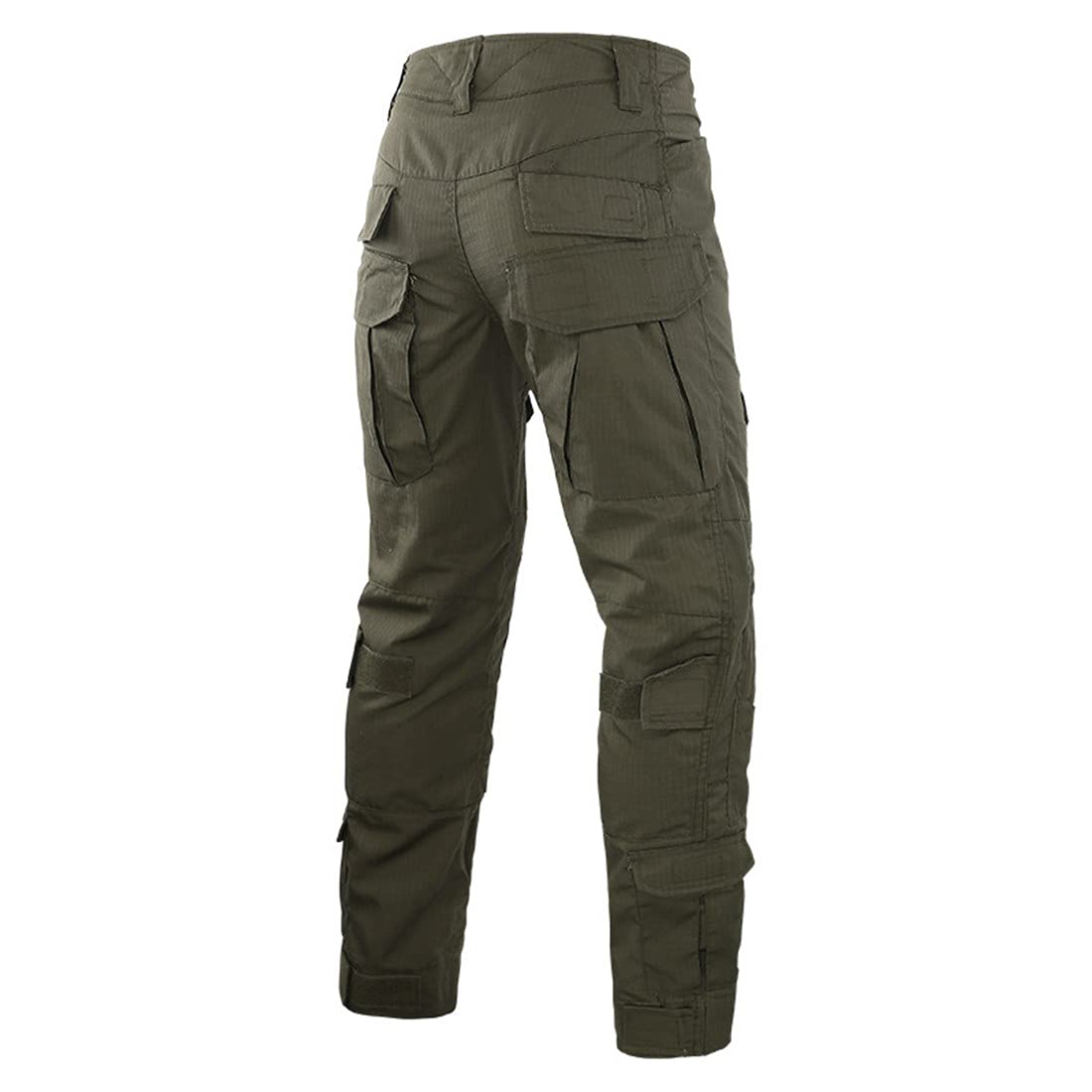HARGLESMAN Mens Combat Suits Military Uniforms Army BDU Tactical Sets Shirts and Pants Comfortable Soft Breathable Quick Dry Snug Fitting Work Training Airsoft Paintball Apparel Gear Green S