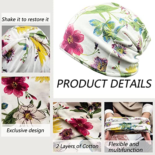 JarseHera Womens Slouchy Beanie Soft Chemo Headwear Breathable Cancer