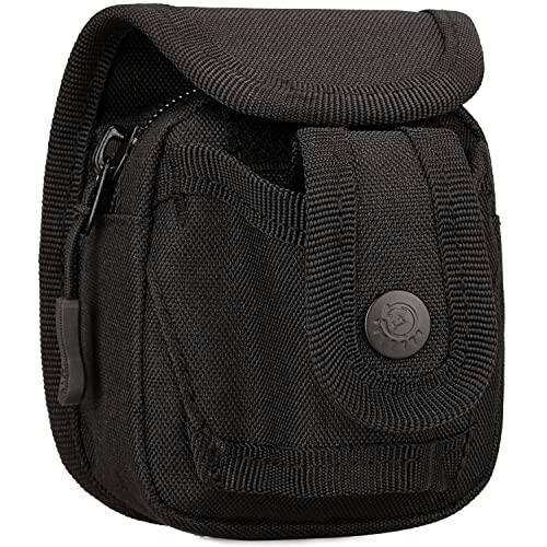 SunForMorning Tactical Slingshot Ball Pouch with MOLLE Black