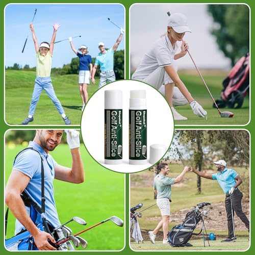 Shupakul Golf Anti-Slice/Anti-Hook Wax Stick, 4 Pcs - Driver Face Wax