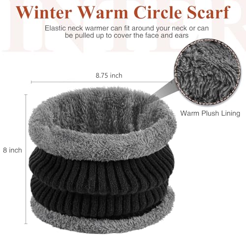 Winter Beanie Hat with Brim & Ear Flaps - Fleece Lined Black