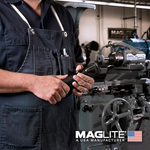 MagLite Heavy-Duty 5-Cell D Flashlight Black with Display Box