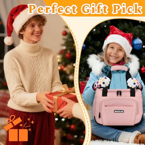 Kids Pink Duffle Bag 14IN Travel Bag for Girls & Boys - Lightweight & Water-Resistant