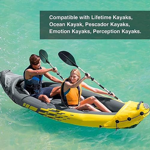Kayak Seat Clips and Hooks - 4 Sets, One Size Replacement Parts