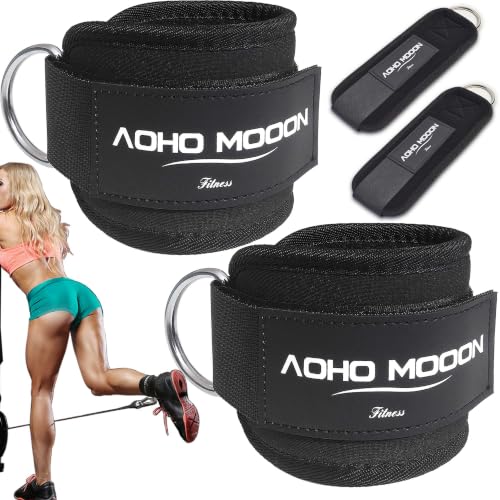 Ankle Straps for Cable Machines - Premium Padding, Adjustable Fit