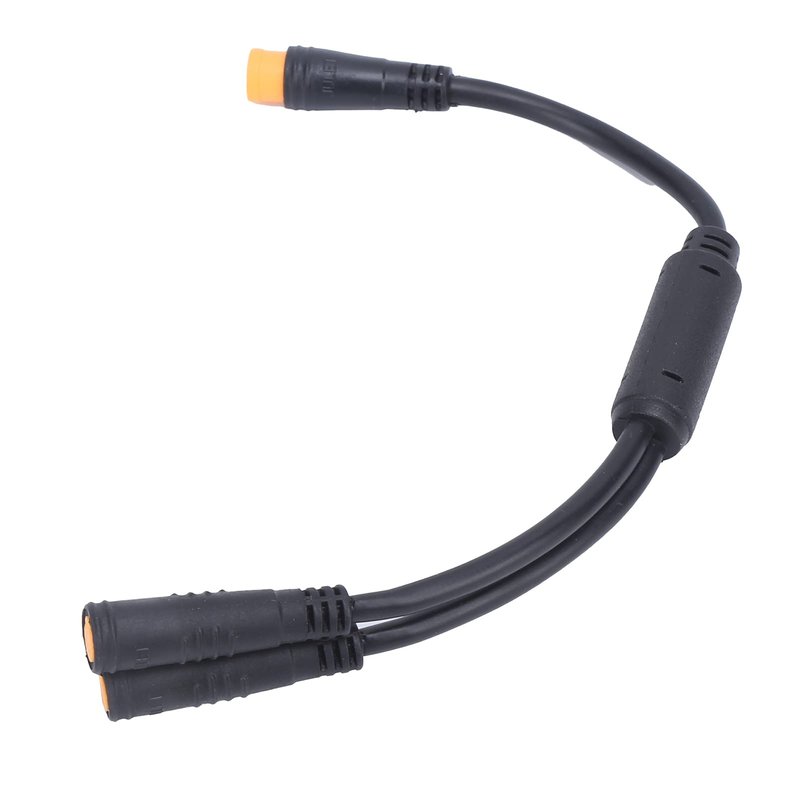 Alomejor Electric Scooter Y Splitter, High Current Capacity Compact Cable Adapter for Commuters Urban Travelers Riders