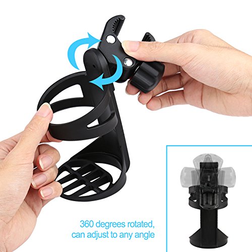 Bike Water Bottle Holder for Large Bottles - 1 Pack